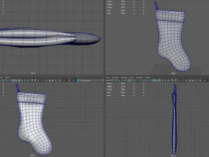 Christmas Stocking 3D Model