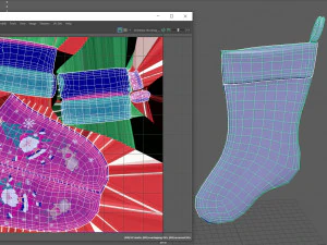 Christmas Stocking 3D Model