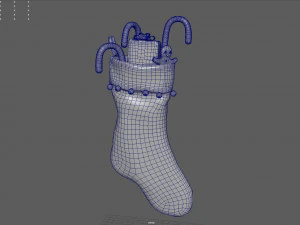 Christmas Stocking 2 3D Model