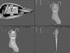 Christmas Stocking 2 3D Model