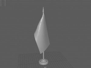 US Desk Flag Modelo 3D