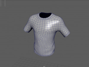 Basic T-Shirt Camo 1 Modelo 3D
