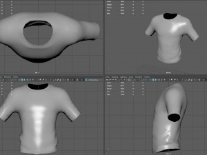 Basic T-Shirt Camo 1 Modelo 3D