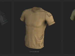 Tactical T-Shirt 3D Model