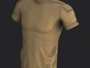Tactical T-Shirt 3D Model