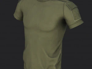 Tactical T-Shirt 3D Model