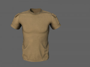 Tactical T-Shirt Modèle 3D