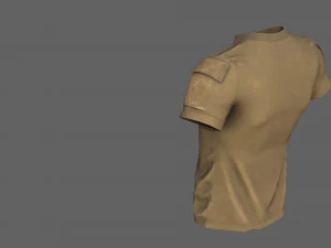 Tactical T-Shirt 3D Model