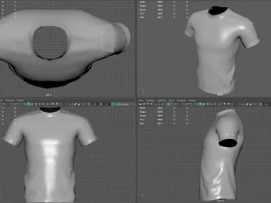 Tactical T-Shirt 3D Model