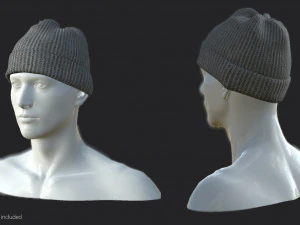 Winter hat 5 3D Model