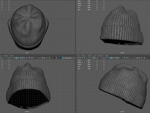 Winter hat 5 3D 模型