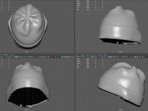 Winter hat 5 3D 模型