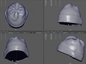 Winter hat 5 3D 模型