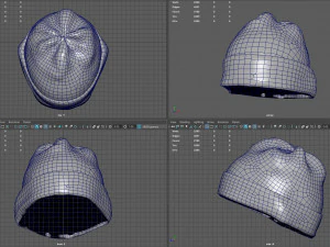Winter hat 5 3D Model