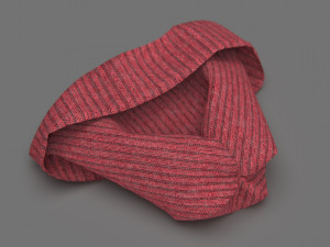 Folded winter 3D Model