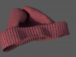 Folded winter 3D Model