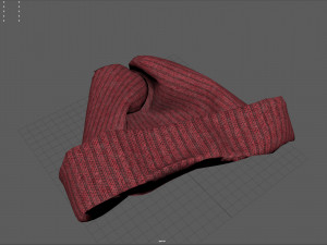 Folded winter 3D Model