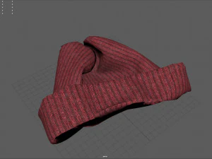 Folded winter 3D Model