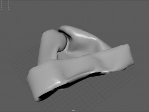 Folded winter 3D Model