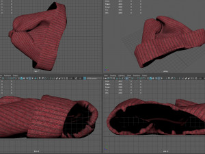 Folded winter 3D Model