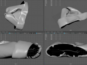 Folded winter 3D Model