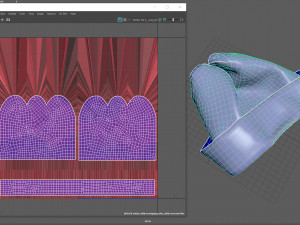 Folded winter 3D Model