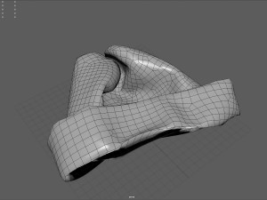 Folded winter 3D Model