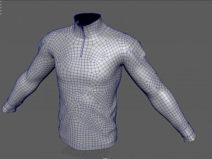 Tactical Military Assault Combat Shirt Modèle 3D