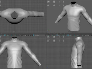 Camisa t&aacute;tica de combate de assalto militar Modelo 3D