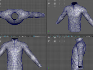 Tactical Military Assault Combat Shirt Modèle 3D