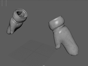 Mittens 3D Модель