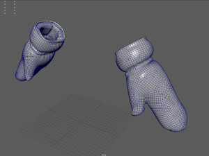 Mittens 3D Модель