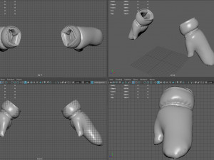 Mittens 3D Модель