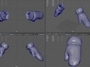 Mittens 3D Модель