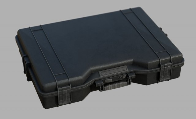 Tactical Case 3D Model .c4d .max .obj .3ds .fbx .lwo .lw .lws