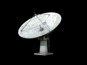 Large Satellite Antenna 3D-Modell