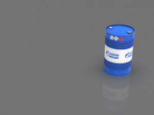 Oil Barrel 3D Model