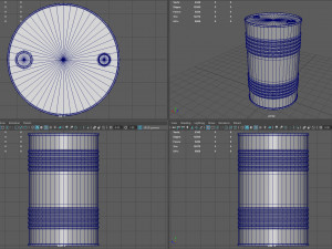 Oil Barrel 3D Model