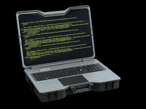 Laptop Taktis Model 3D