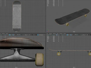 Tavolo da skate Modello 3D
