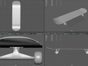 Skate table Modello 3D
