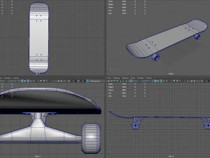 Tavolo da skate Modello 3D