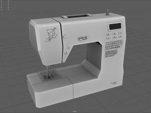 Sewing Machine 3D Model
