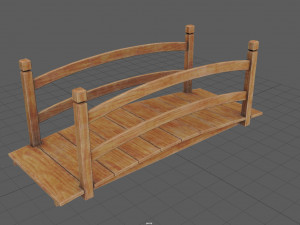 Garden Bridge 3Dモデル