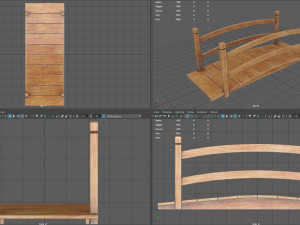 Garden Bridge 3Dモデル