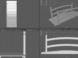 Garden Bridge 3Dモデル