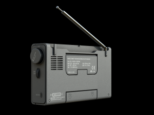 Portable Radio Modelo 3D