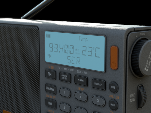 Portable Radio Modelo 3D