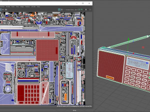 Portable Radio Modelo 3D