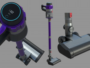 Cordless vacuum cleaner 3D Model